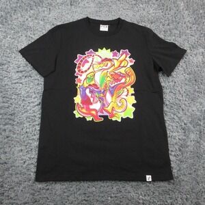 The Amazing Digital Circus Shirt Mens Large Black GLITCH Graphic Tee 100% Cotton